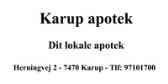Karup Apotek logo
